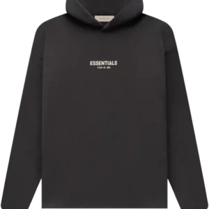 Fear of God Essentials Relaxed Hoodie Iron (SS22) | Fast & Free Shipping
