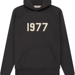 Fear of God Essentials 1977 Hoodie Iron (SS22) | Fast & Free Shipping