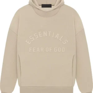 Fear of God Essentials Hoodie Dusty Beige (FW23) | Fast & Free Shipping