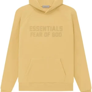 Fear of God Essentials Hoodie Light Tuscan (SS23) | Fast & Free Shipping