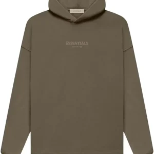 Fear of God Essentials Relaxed Hoodie Wood (FW22) | Fast & Free Shipping
