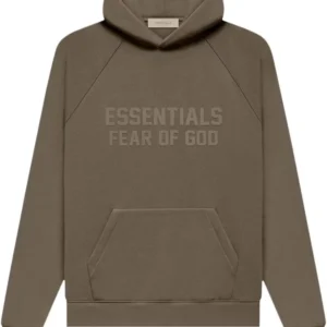 Fear of God Essentials Hoodie Wood (FW22) | Fast & Free Shipping
