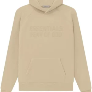 Fear of God Essentials Hoodie Sand (SS23) | Fast & Free Shipping
